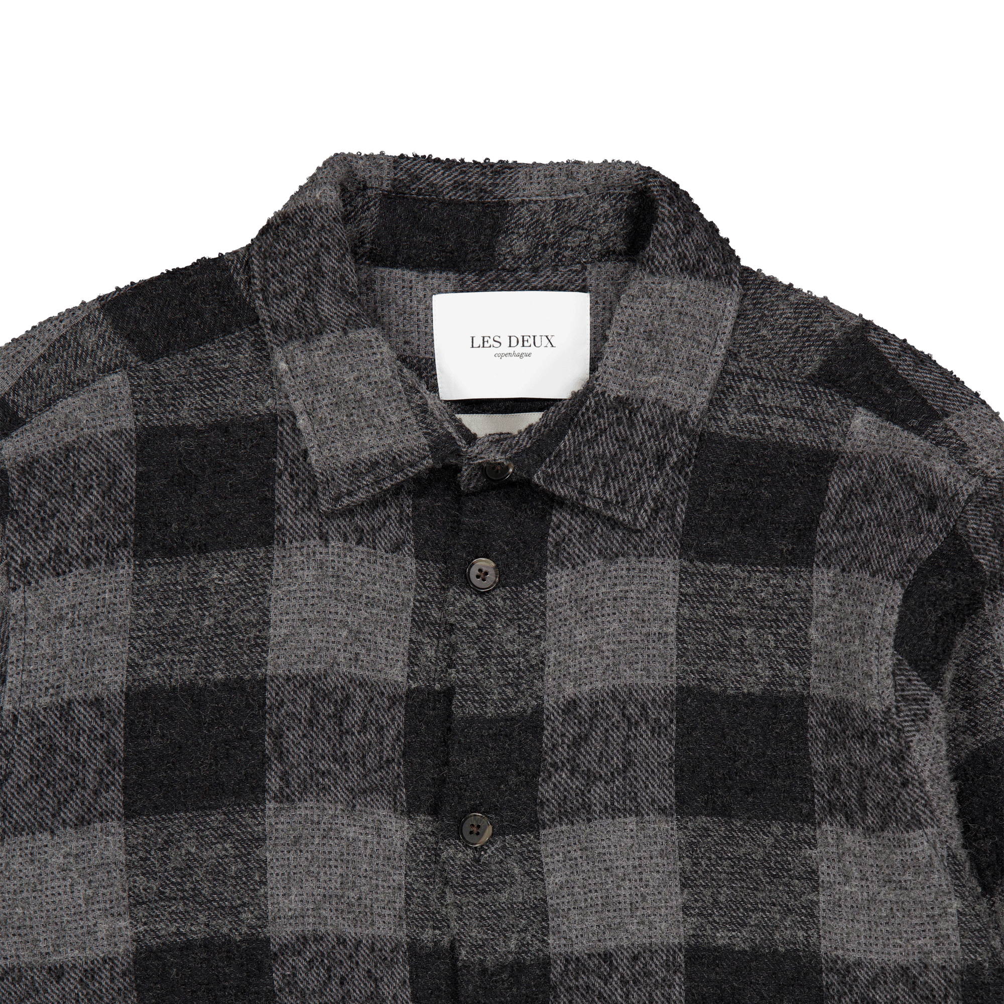 Les Deux Hank Check Ls Shirt - Bild 3