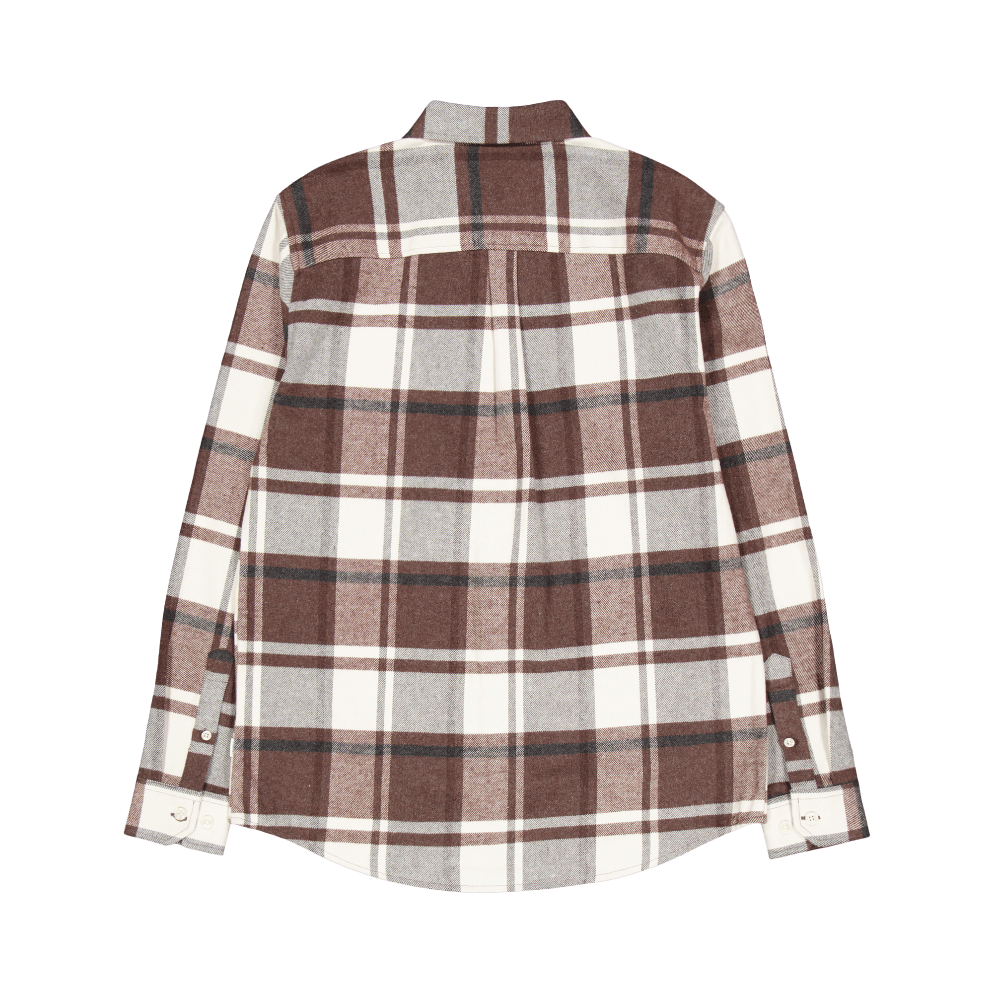 Les Deux Jeremy Flannel Shirt Dusty Teak - Bild 2