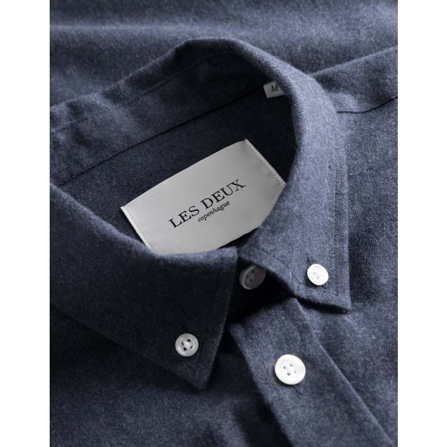 Les Deux Desert Reg Shirt Dark Mélange - Bild 2