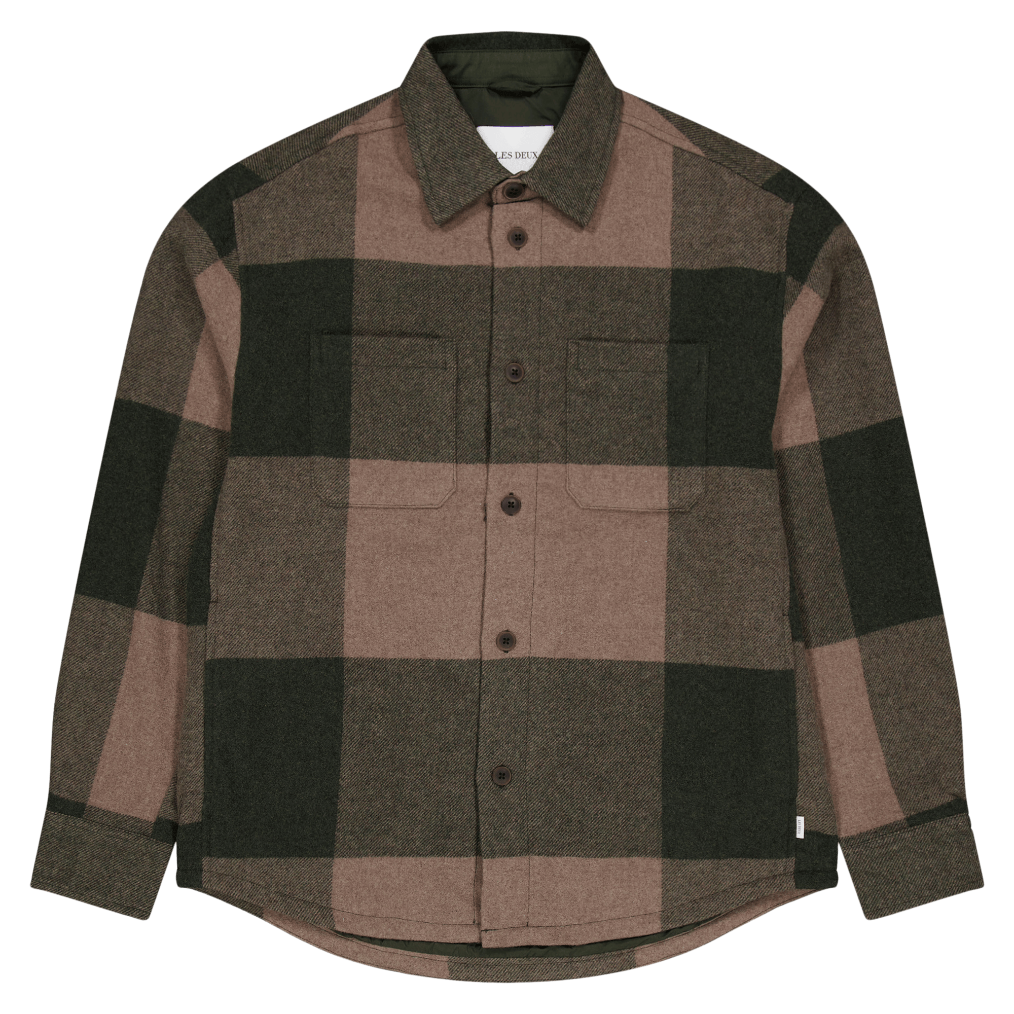 Les Deux Jacob Check Wool Hybrid