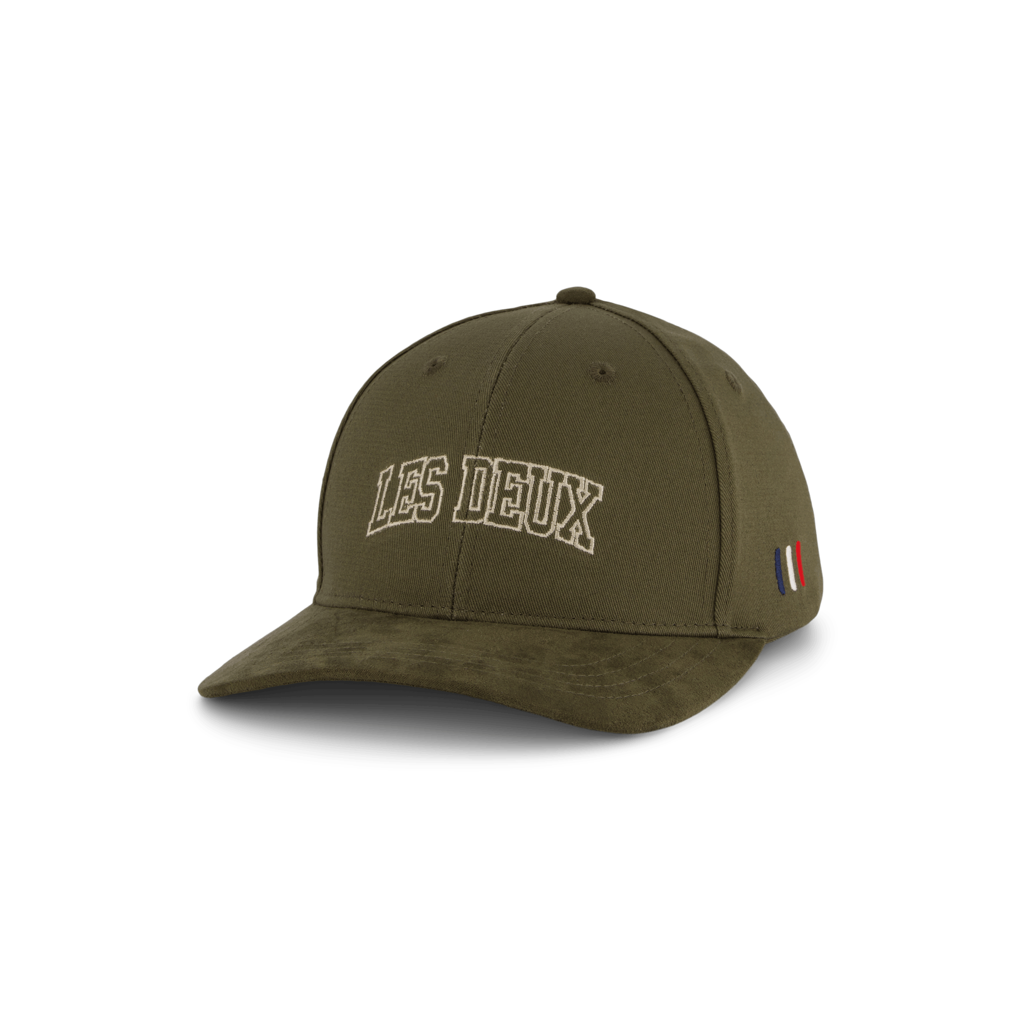 Les Deux Blake Suede Baseball Cap  Night