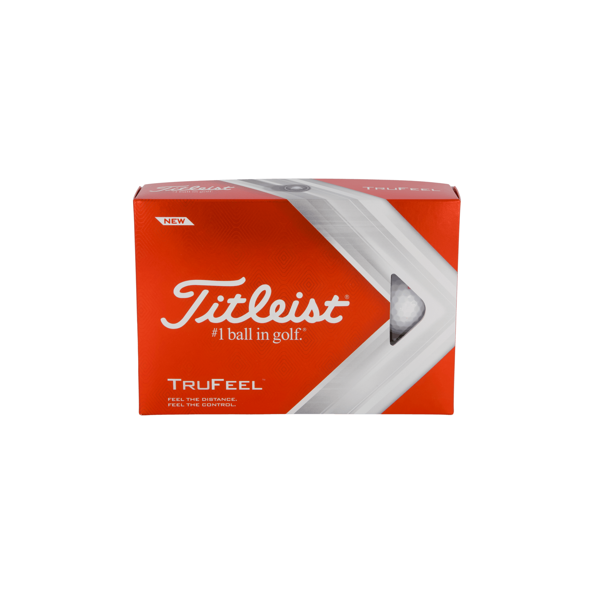 Titleist 2022 Trufeel Golf Bal White, Unisex, Utstyr, racketer, Golf, ONESIZE