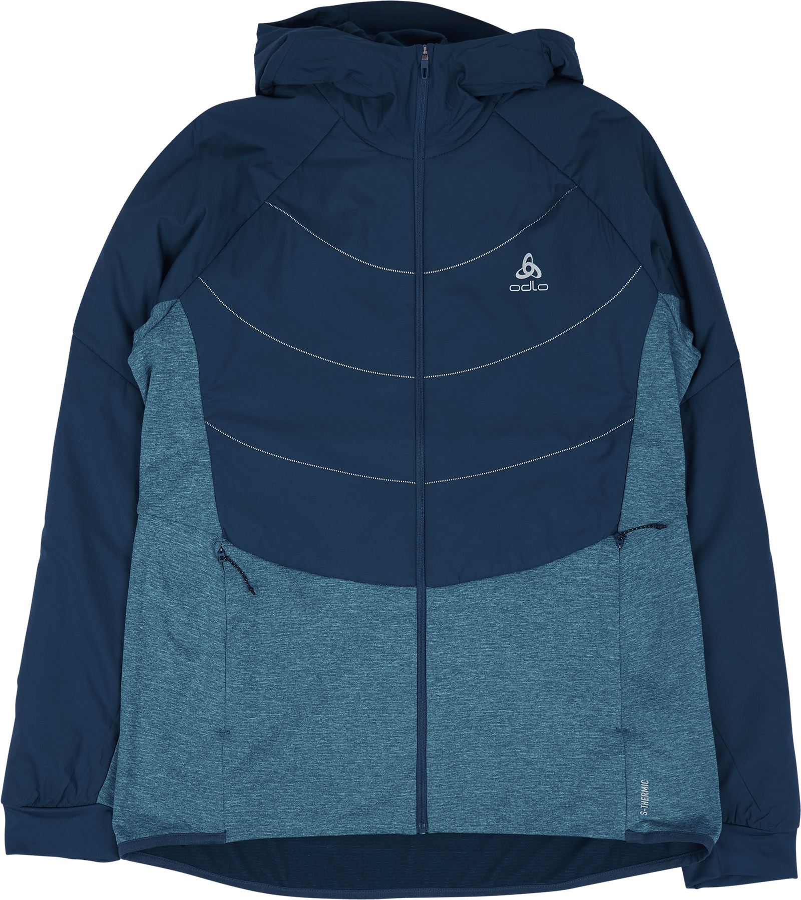 Jacket Run Easy S-thermic Blue Wing Teal