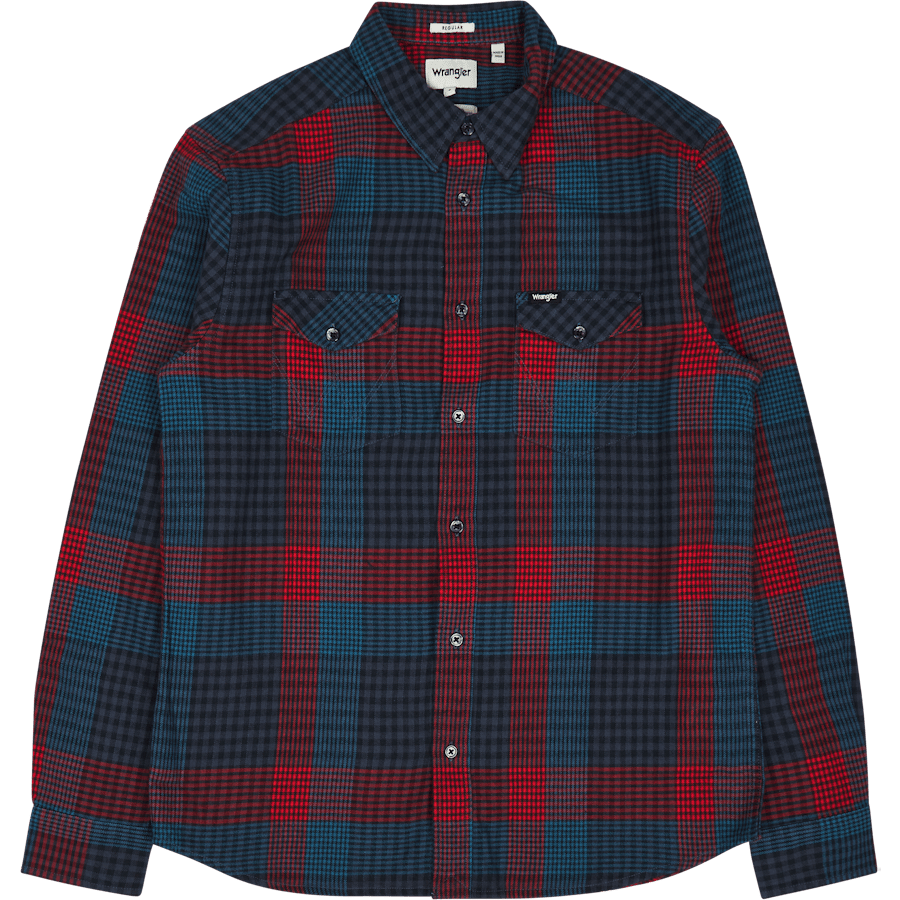 Ls 2 Pocket Flap Shirt