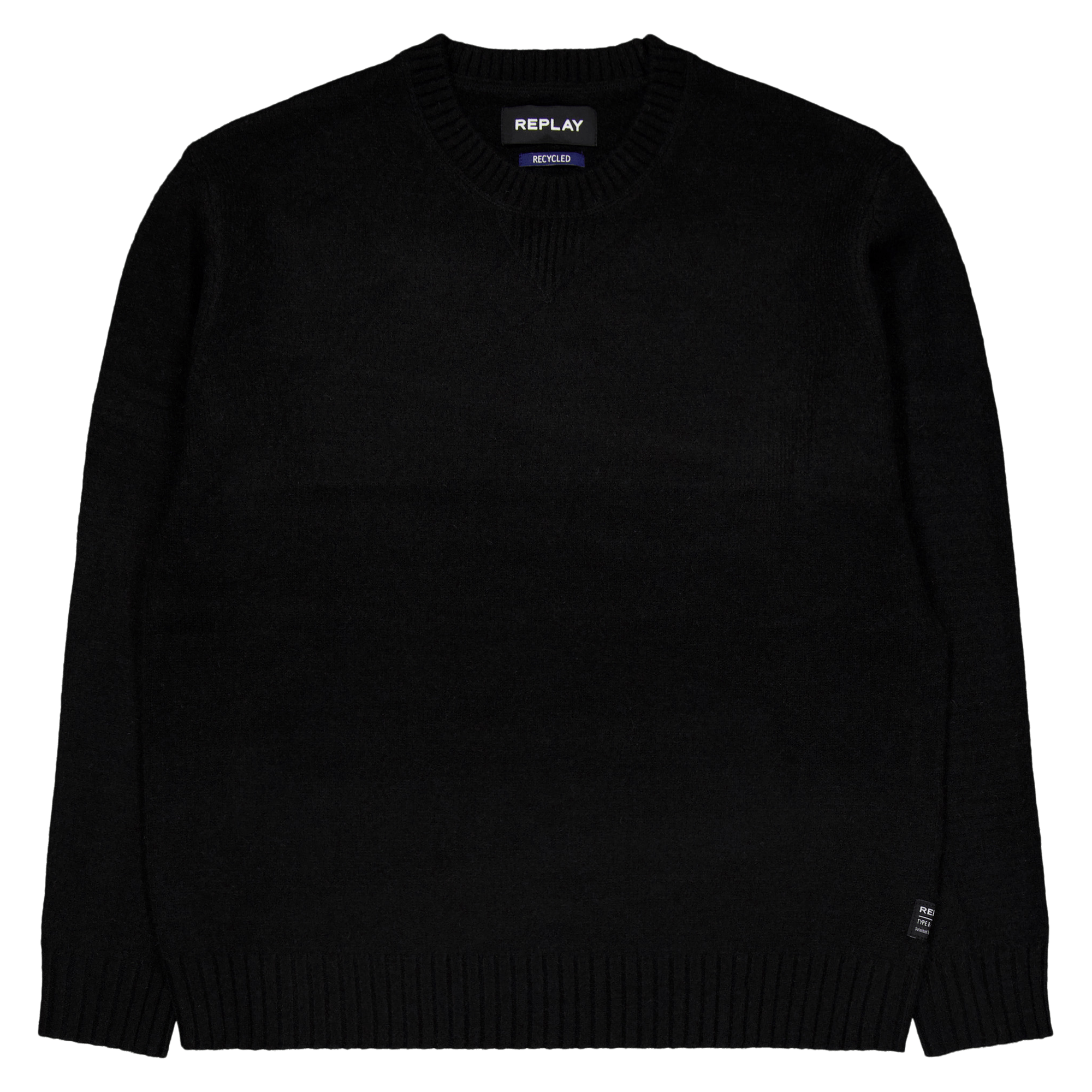 Replay Knitted Crew Neck 098