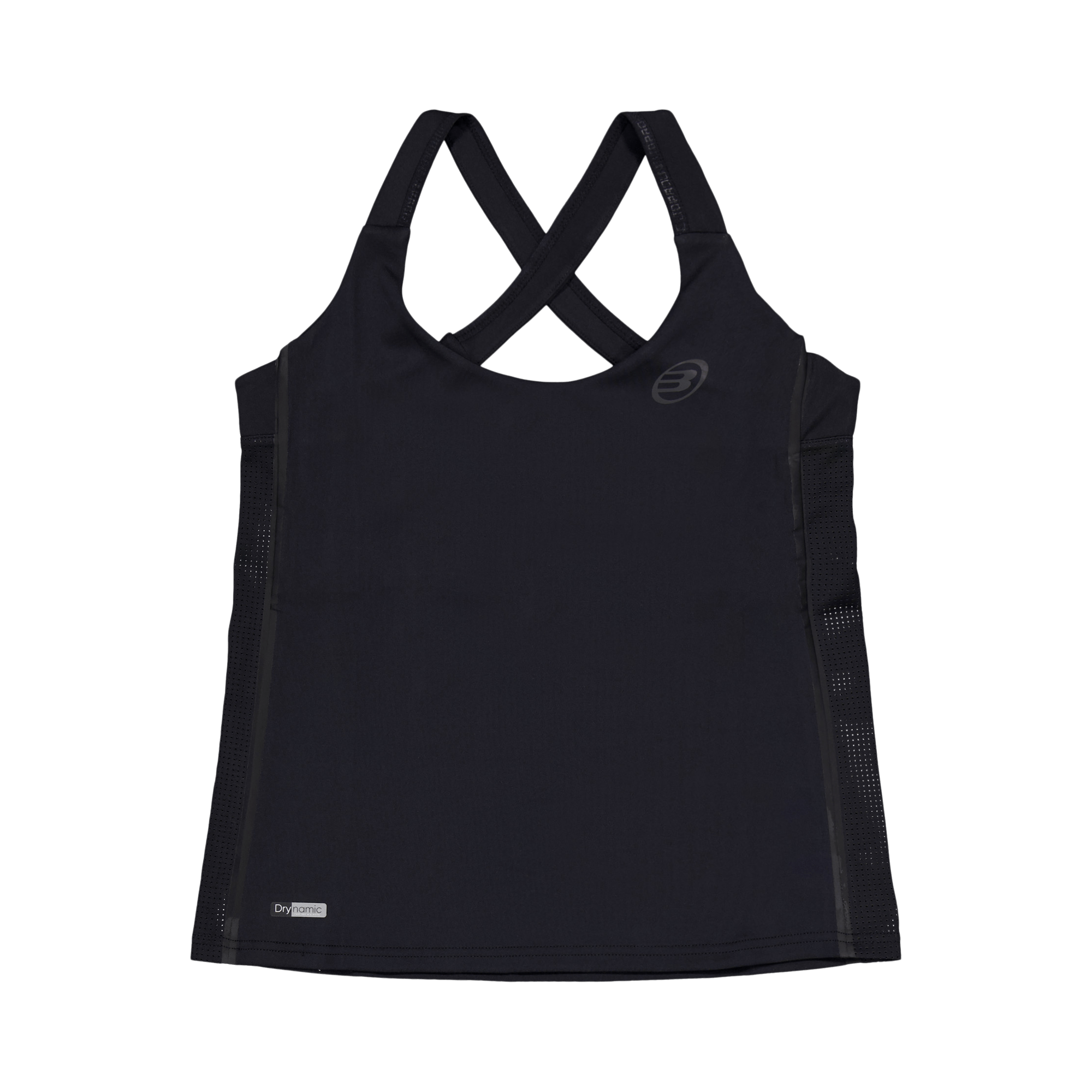 Orlas Tank Negro, Female, Kläder, Tops, Padel, Svart, XL
