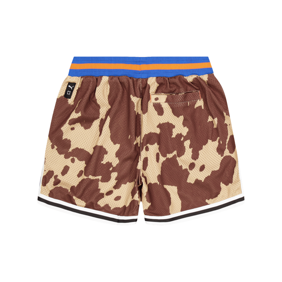 Clydes Closet Aop Short 1 Sand Sand Dune-chestnut Brown-aop - Bild 2