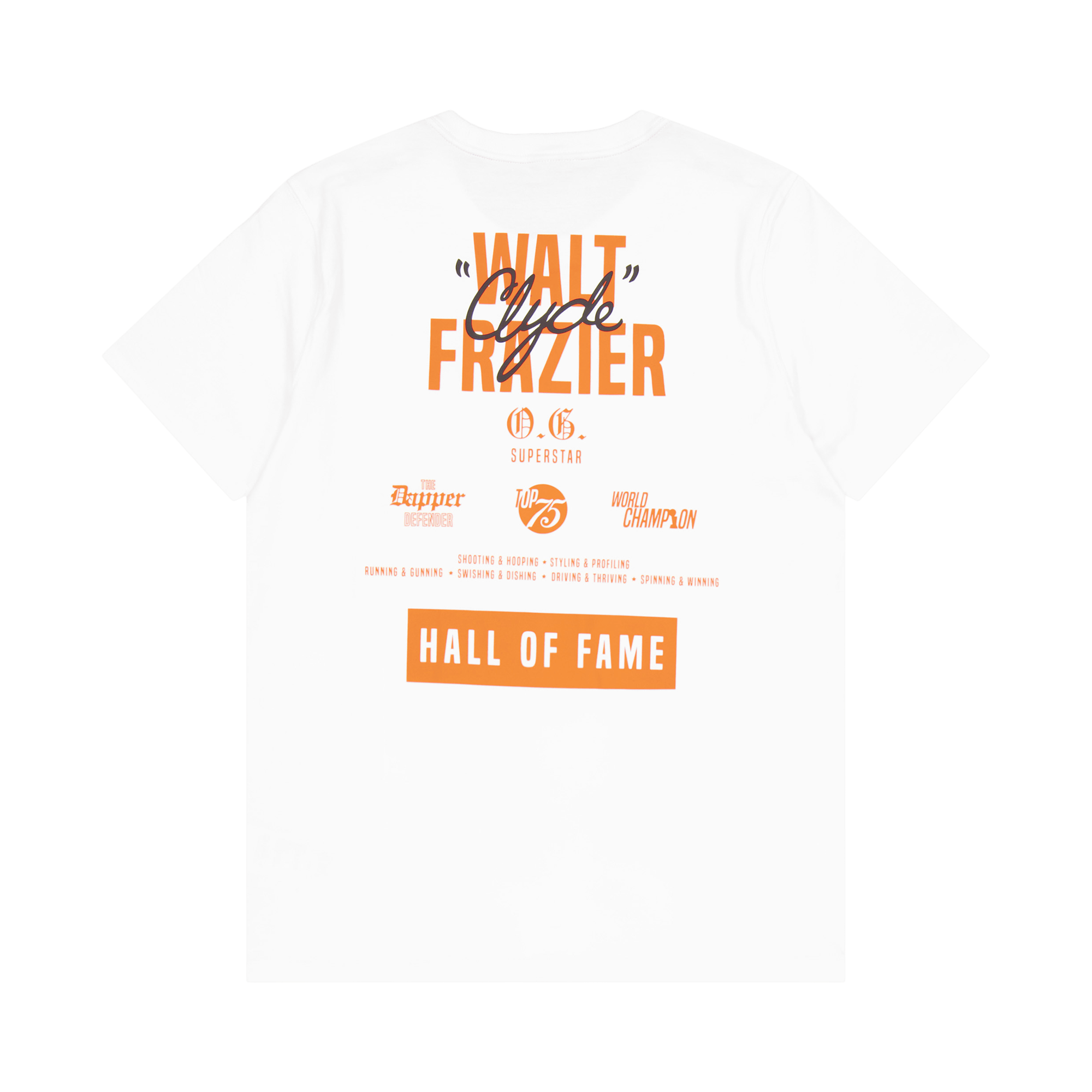 Clydes Closet Ss Tee White - Bild 2