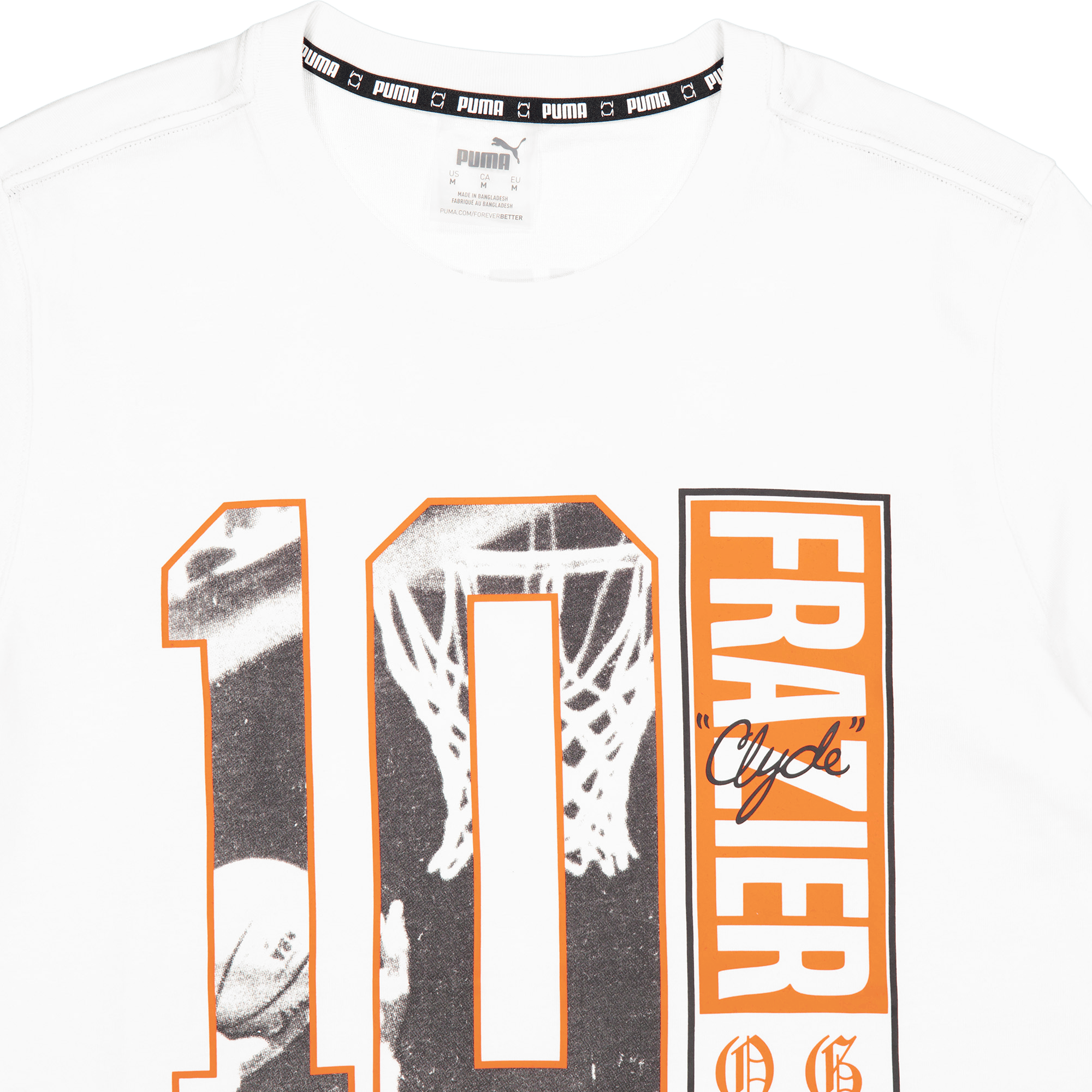 Clydes Closet Ss Tee White - Bild 3