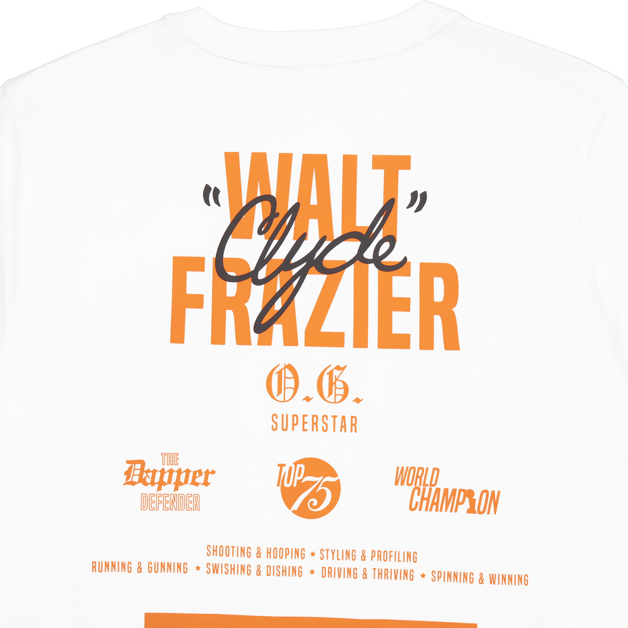 Clydes Closet Ss Tee White - Bild 4