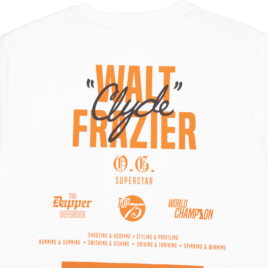 Clydes Closet Ss Tee White - Bild 4