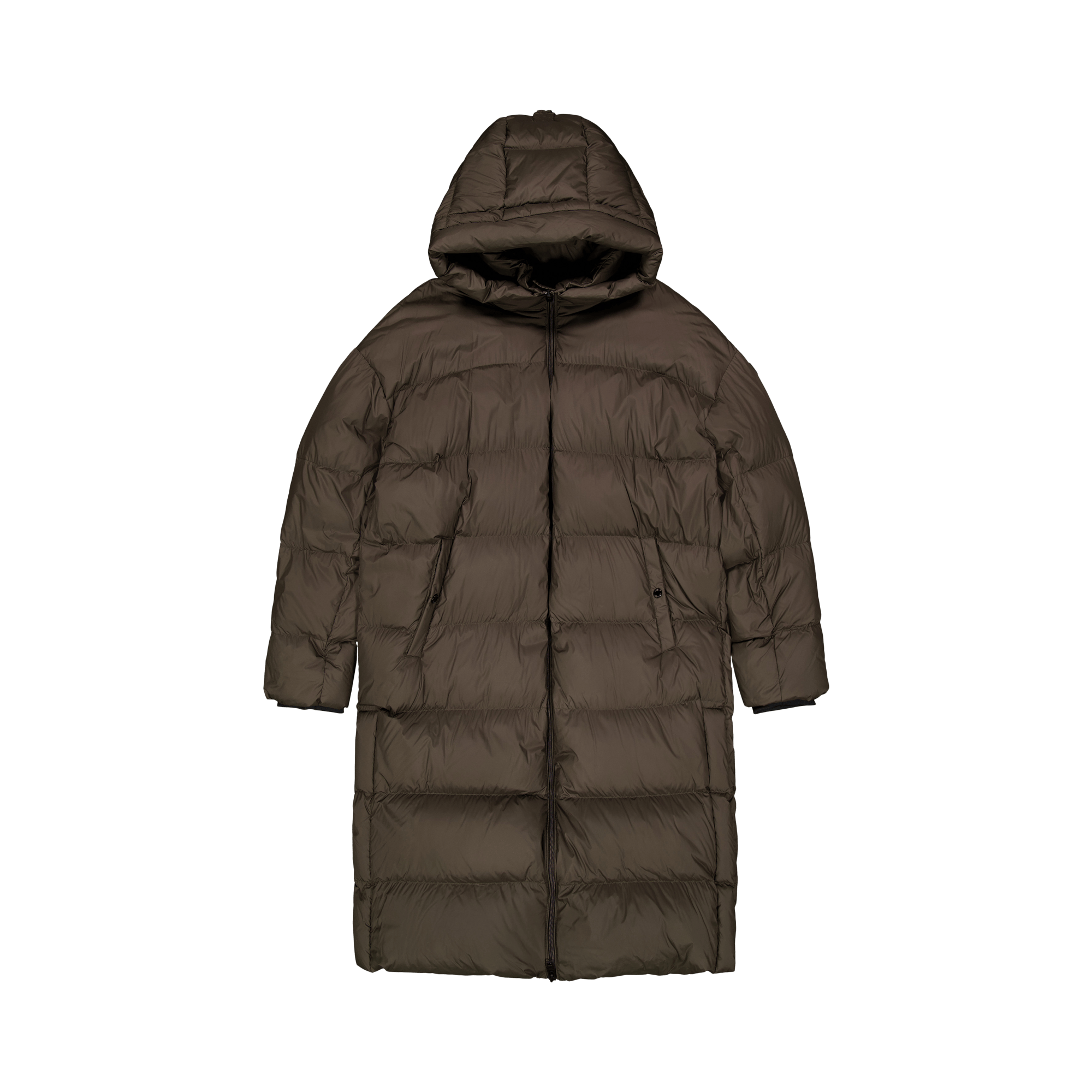 Hailey Coat Dark Olive, Female, Apparels, jackets, Brown, 40