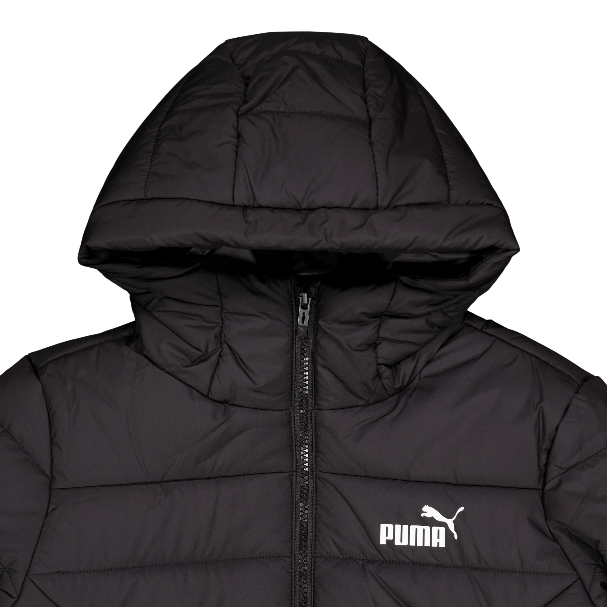 Ess Hooded Padded Coat Puma Black - Bild 3