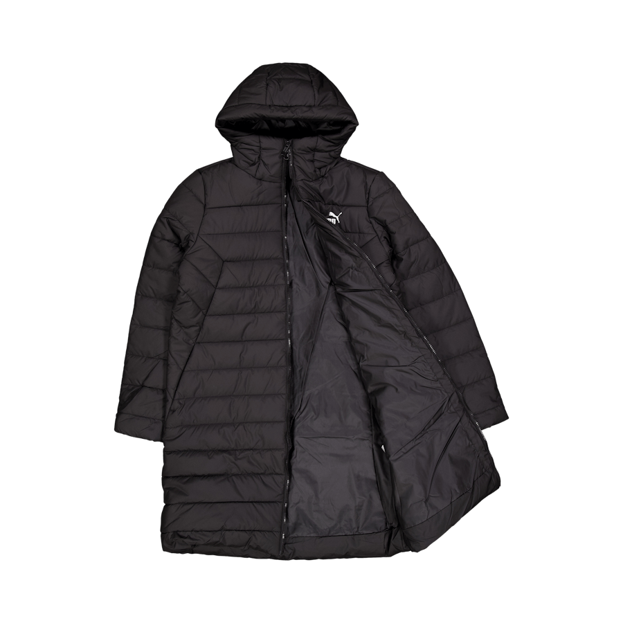 Ess Hooded Padded Coat Puma Black - Bild 4