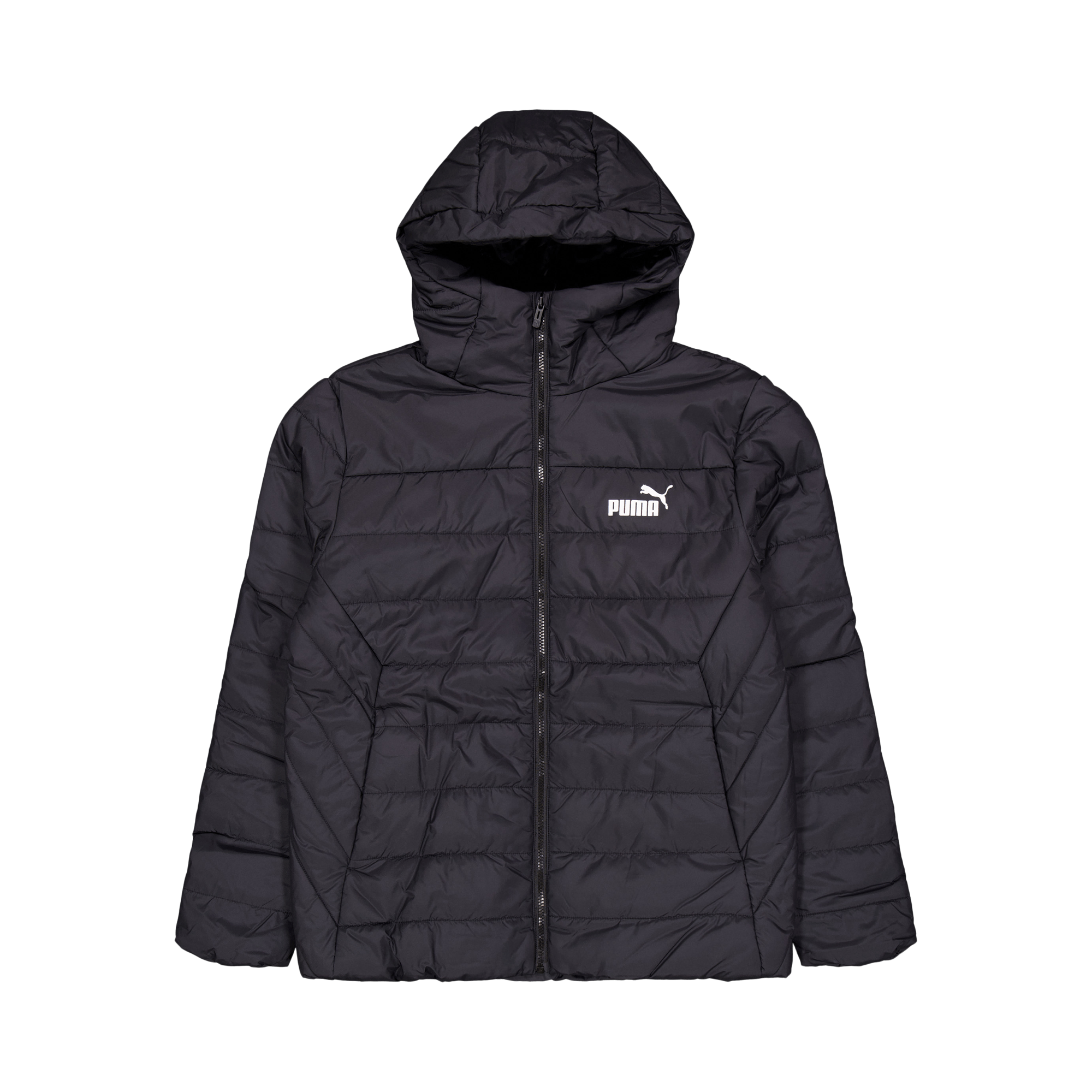 Ess Hooded Padded Jacket Puma Black, Male, Apparels, jackets, Black, L