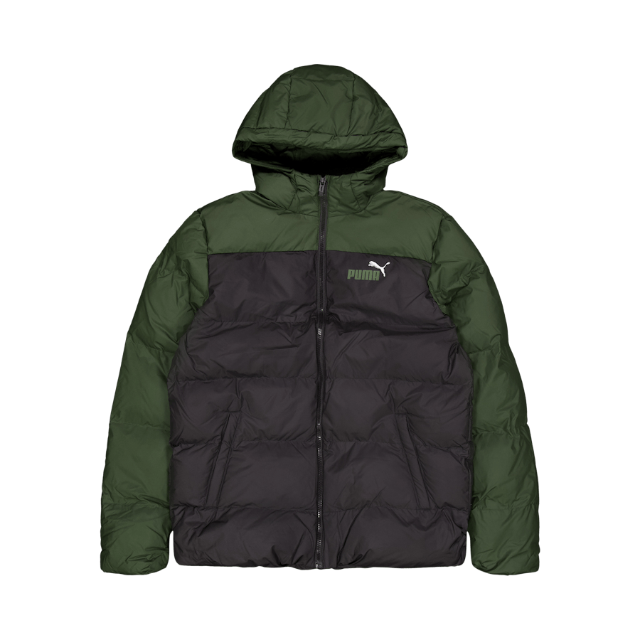 Colourblock Polyball Hooded Ja Puma Black-myrtle