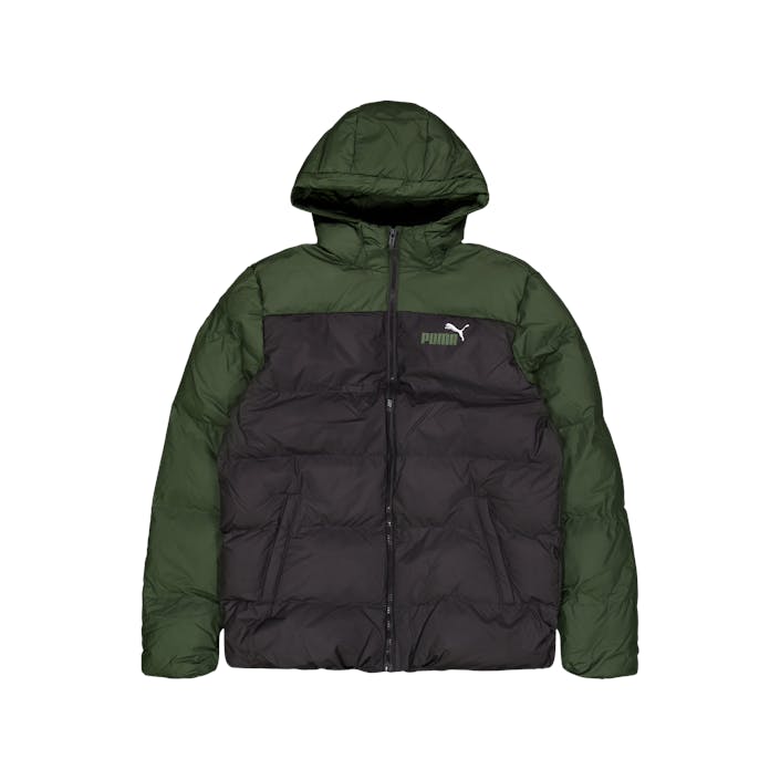 Colourblock Polyball Hooded Ja Puma Black-myrtle, Unisex, Vêtements, vestes, Multicolore, 116