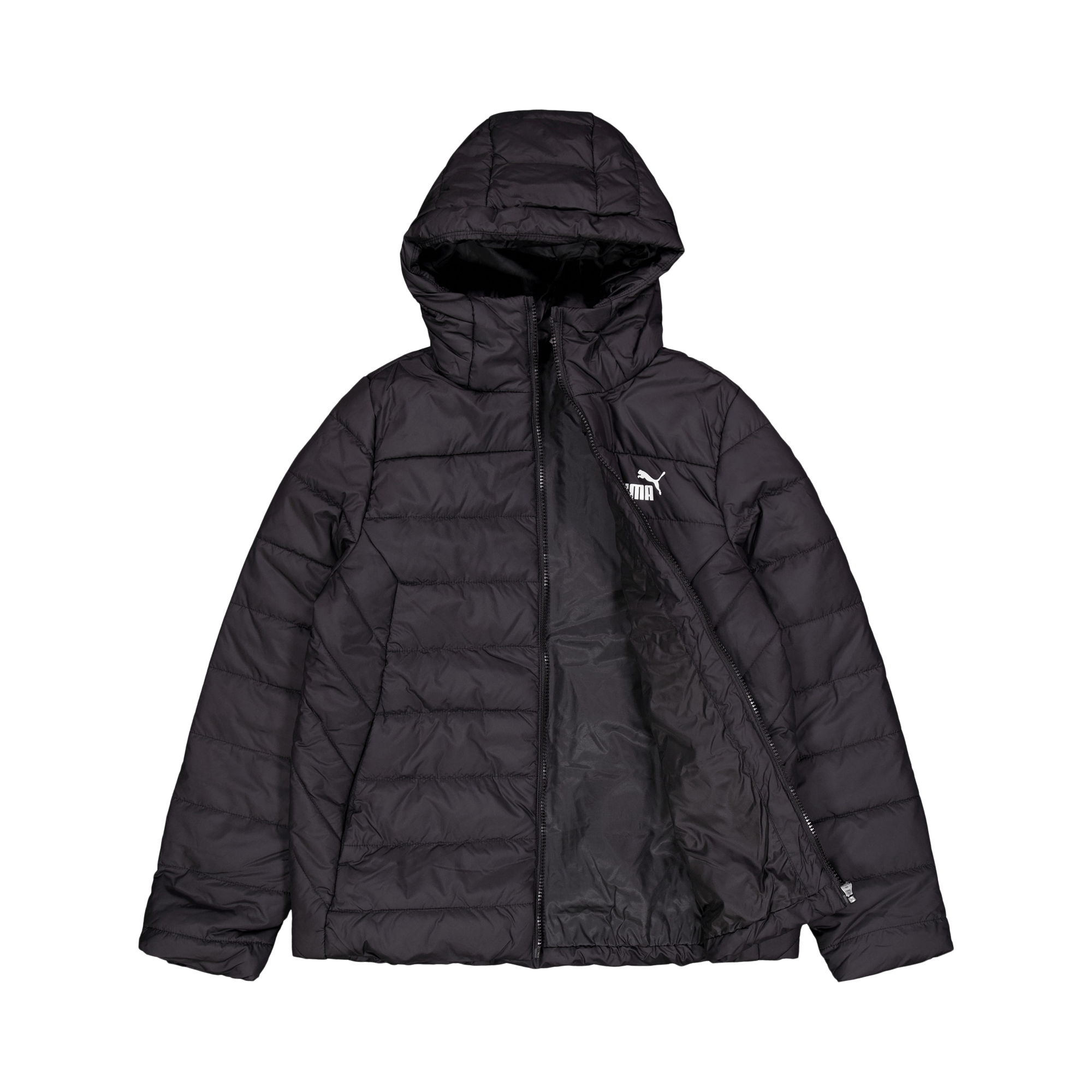 Ess Hooded Padded Jacket Puma Black - Bild 4
