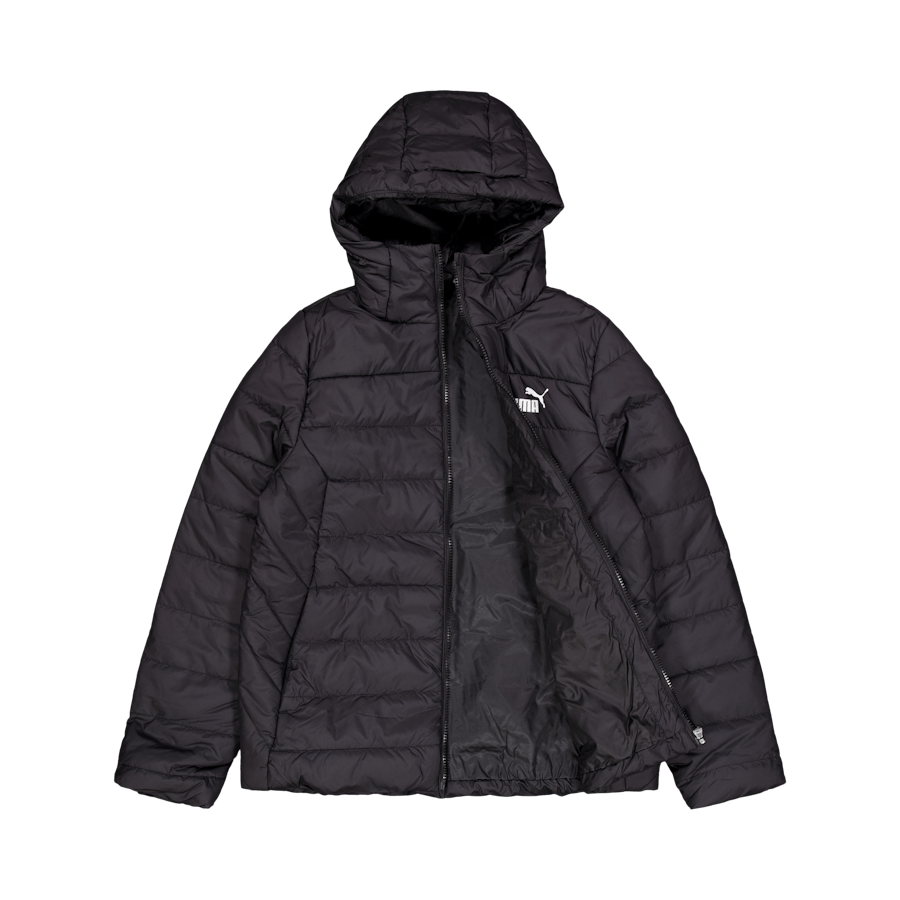 Ess Hooded Padded Jacket Puma Black - Bild 4
