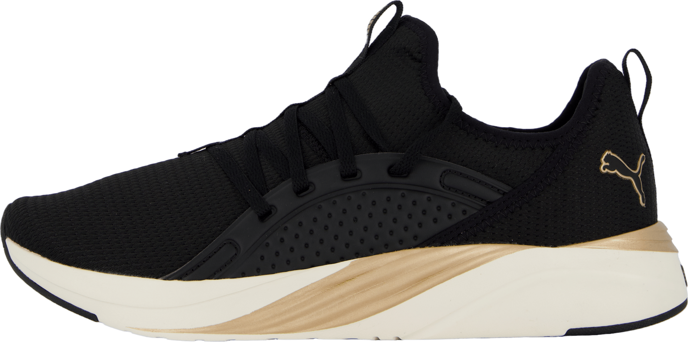 Softride Sophia 2 Wn S Puma Black-puma Gold-warm Whit, Female, Shoes, Trainers, sport shoes, Running, Black, UK 5