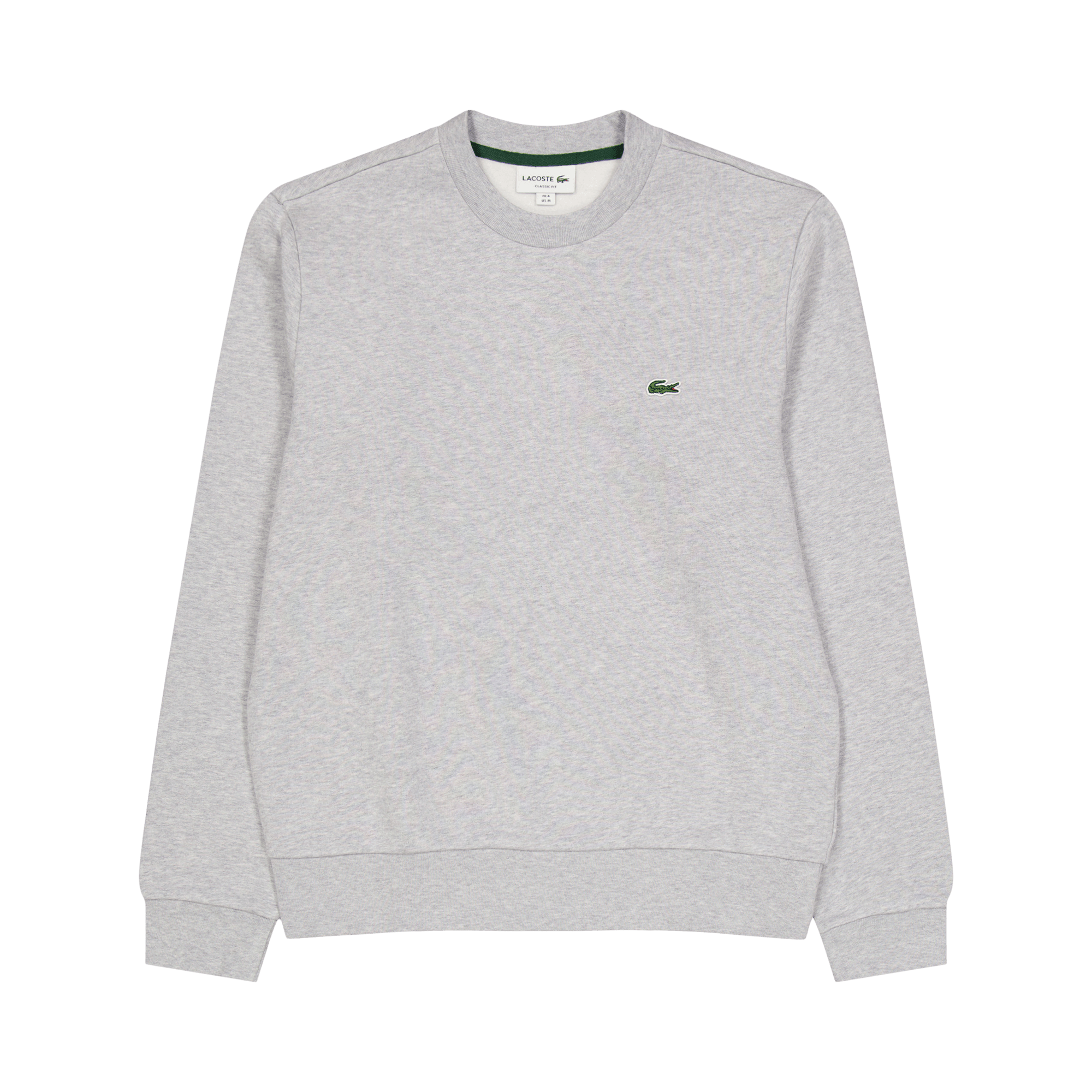 Crew Neck Sweatshirt Cca Silver Chine