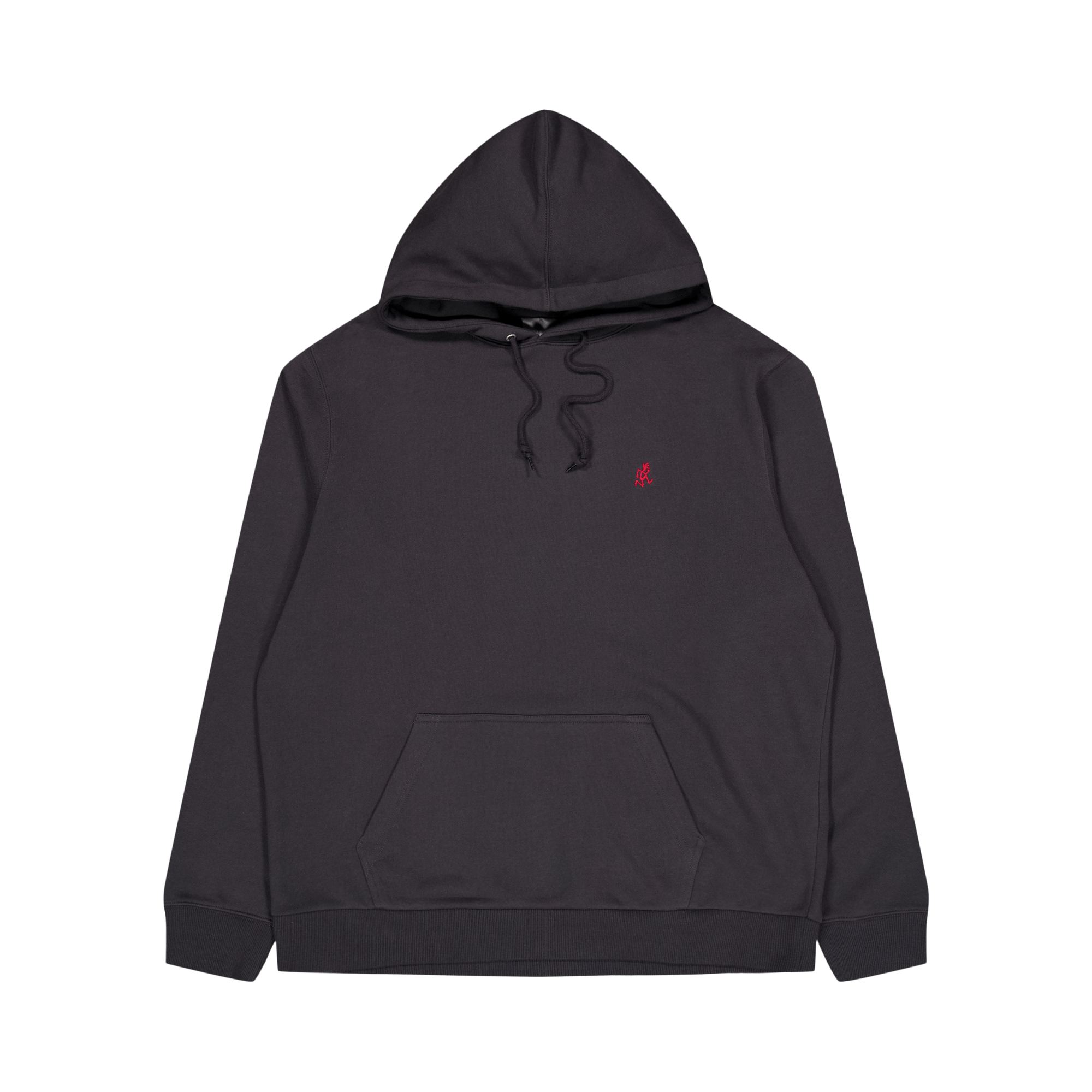 One Point Hooded Sweatshirt Vintage Black