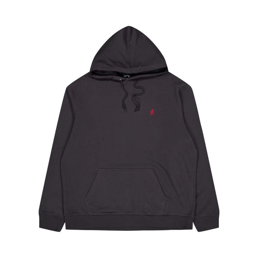 One Point Hooded Sweatshirt Vintage Black