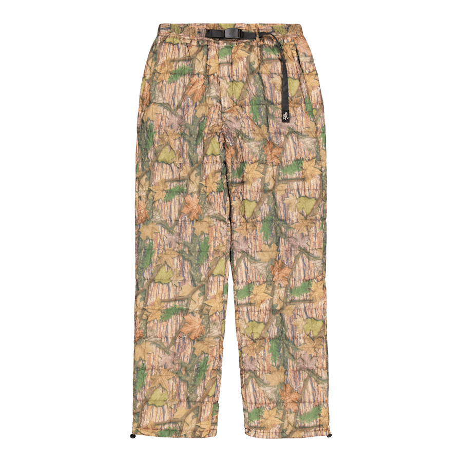 Down Pant Leaf Camo