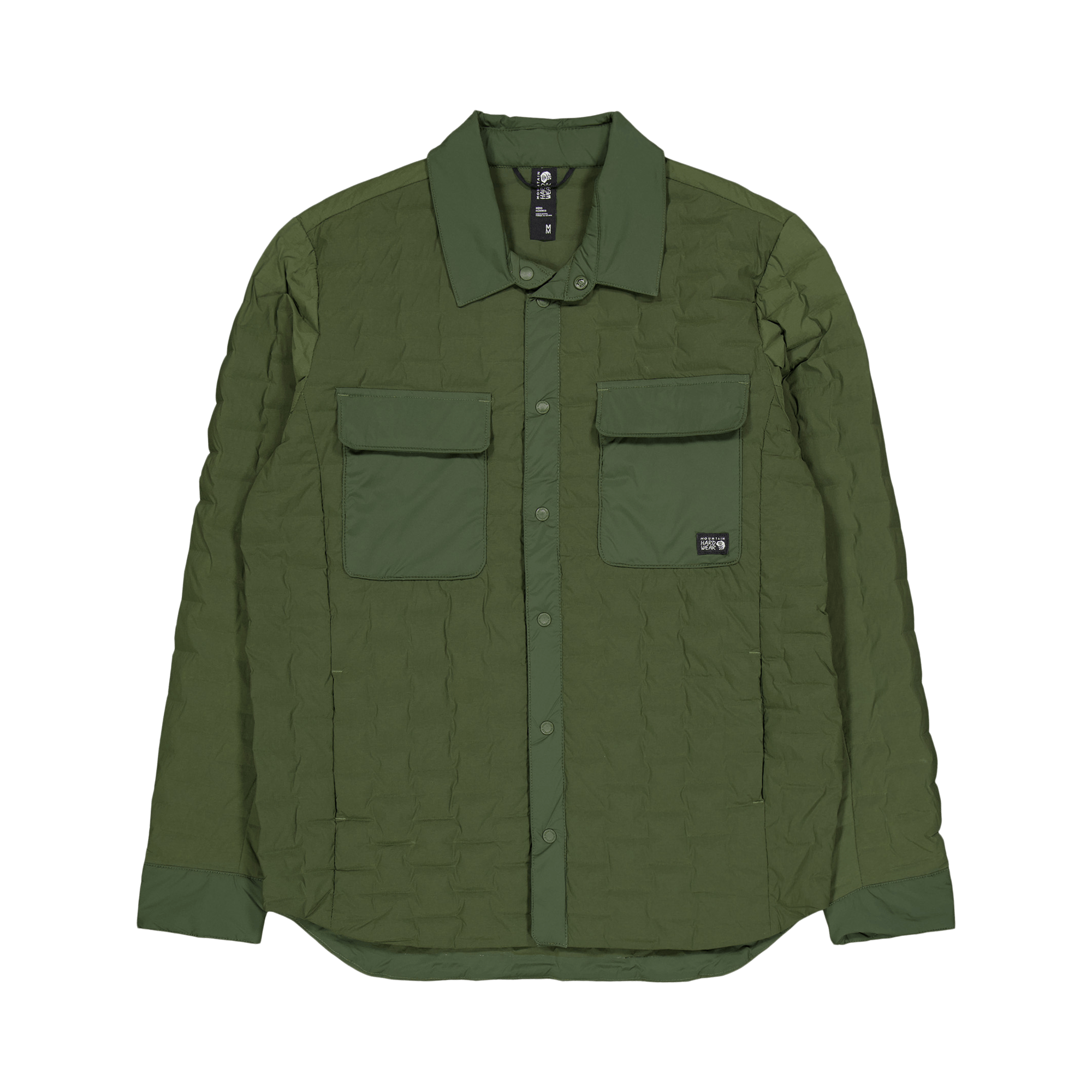 Stretchdown™ Light Shacket Surplus Green, Male, Kläder, jackor, Grön, S
