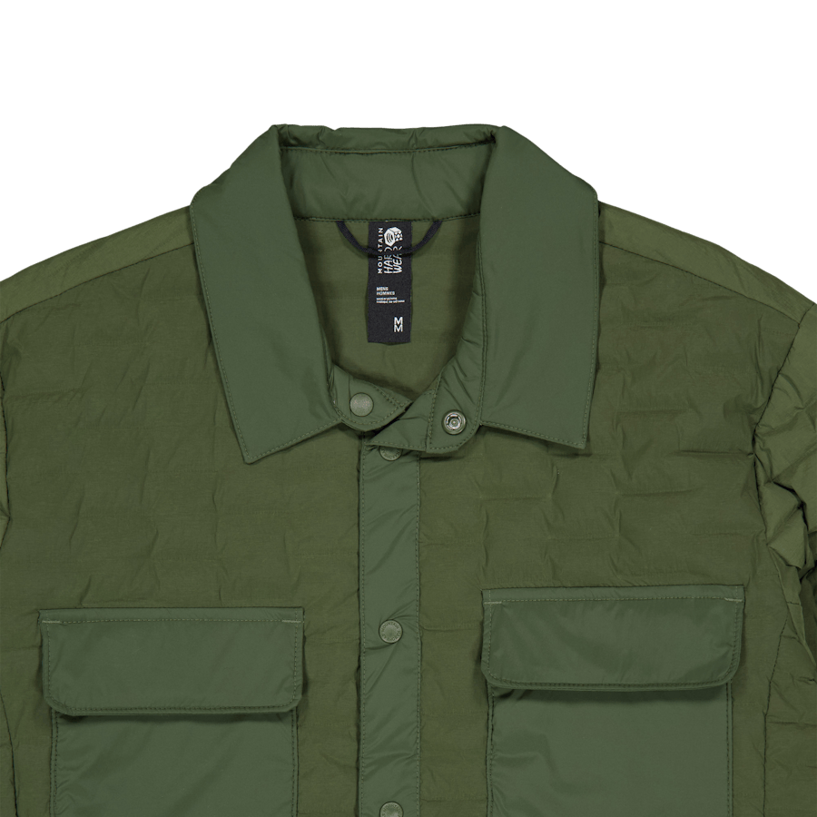Stretchdown™ Light Shacket Surplus Green - Bild 3