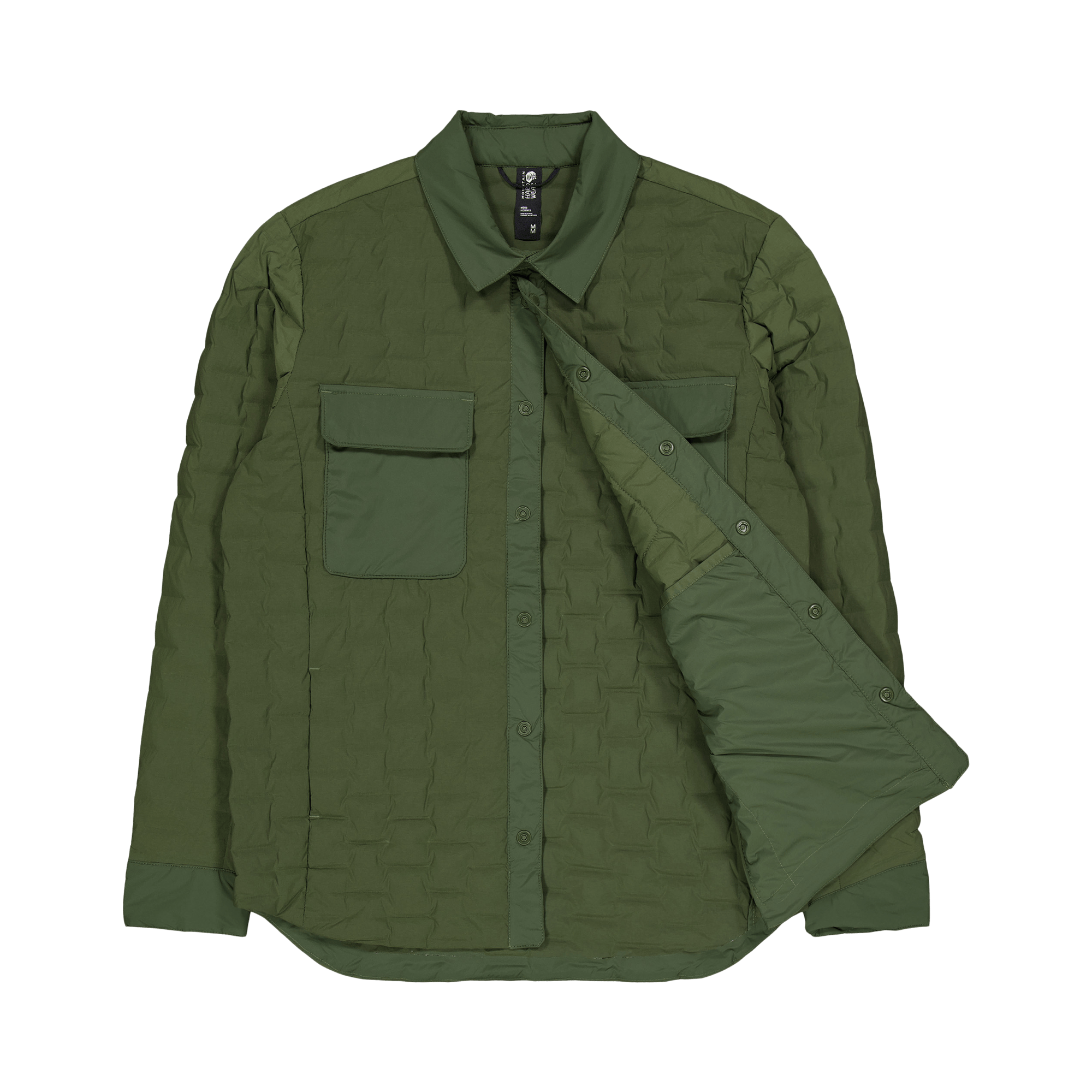 Stretchdown™ Light Shacket Surplus Green - Bild 4