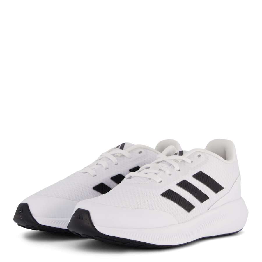 RunFalcon 3 Lace Shoes Cloud White / Core Black / Cloud White - Bild 5