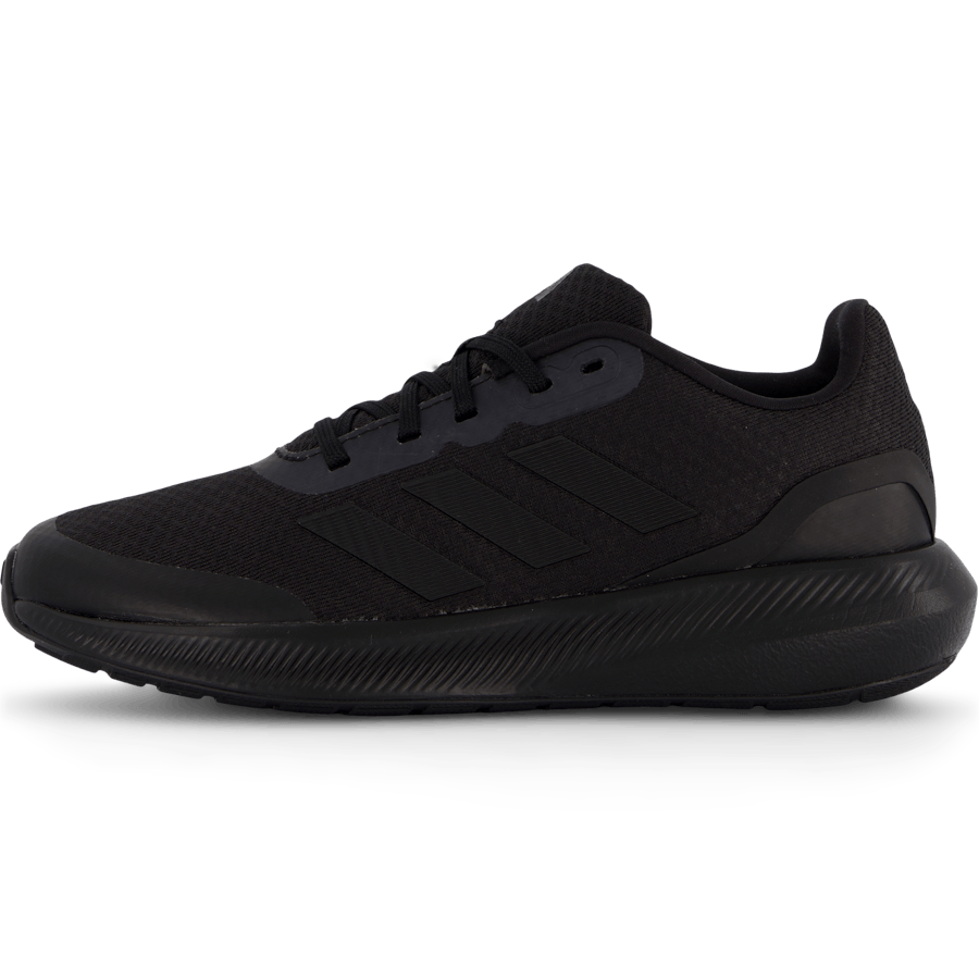 RunFalcon 3 Lace Shoes Core Black / Core Black / Core Black