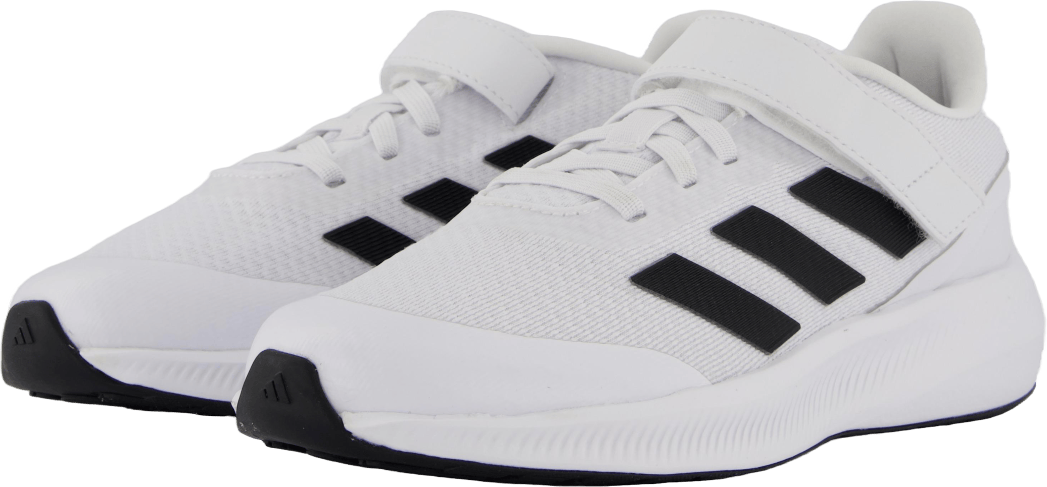 RunFalcon 3.0 Elastic Lace Top Strap Shoes Cloud White / Core Black / Cloud White - Bild 2