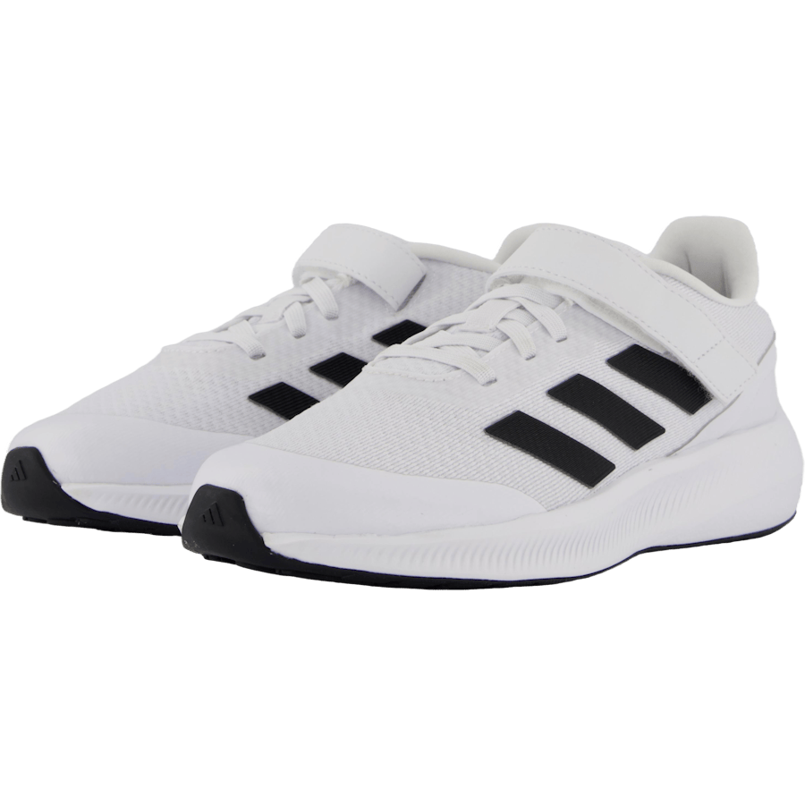 RunFalcon 3.0 Elastic Lace Top Strap Shoes Cloud White / Core Black / Cloud White - Bild 2