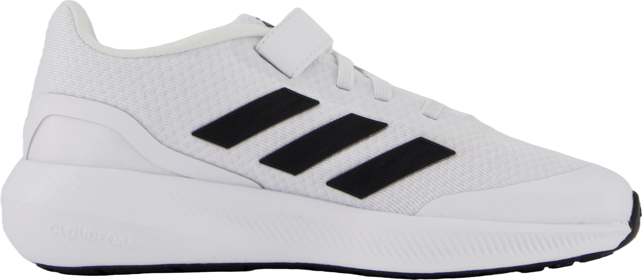 RunFalcon 3.0 Elastic Lace Top Strap Shoes Cloud White / Core Black / Cloud White - Bild 3