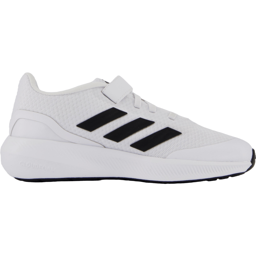 RunFalcon 3.0 Elastic Lace Top Strap Shoes Cloud White / Core Black / Cloud White - Bild 3