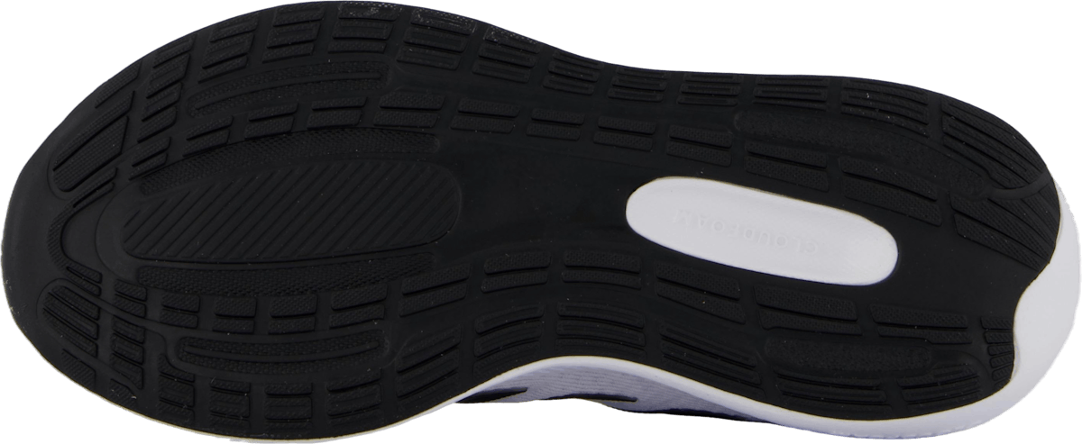 RunFalcon 3.0 Elastic Lace Top Strap Shoes Cloud White / Core Black / Cloud White