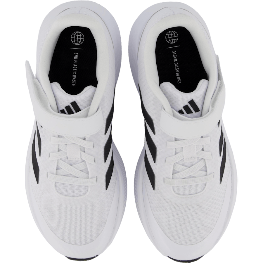 RunFalcon 3.0 Elastic Lace Top Strap Shoes Cloud White / Core Black / Cloud White - Bild 6