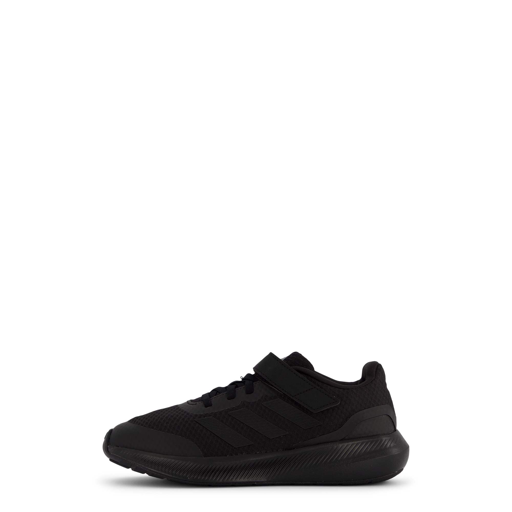 RunFalcon 3.0 Elastic Lace Top Strap Shoes Core Black / Core Black / Core Black