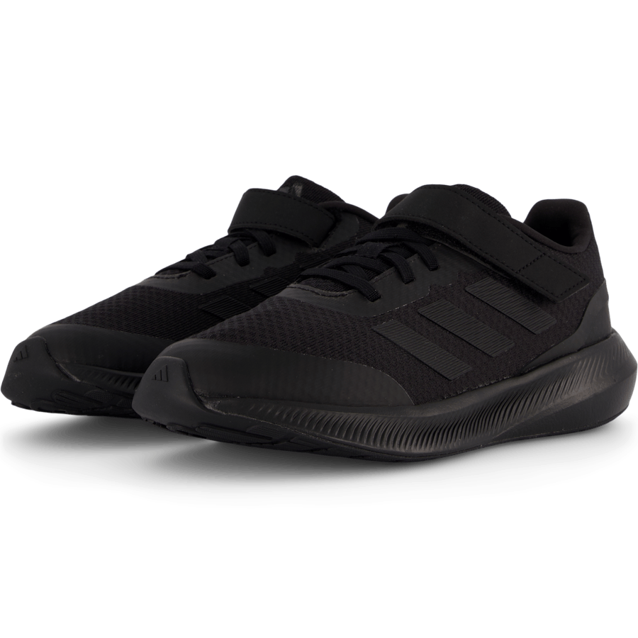 RunFalcon 3.0 Elastic Lace Top Strap Shoes Core Black / Core Black / Core Black - Bild 5