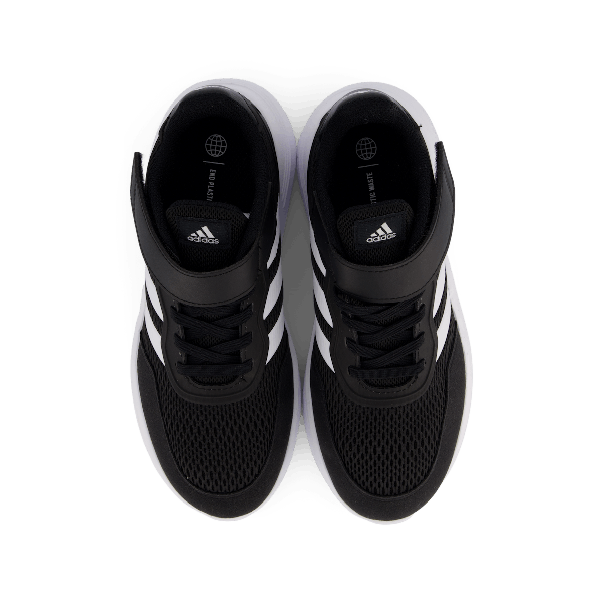 Nebzed Elastic Lace Top Strap Shoes Core Black / Cloud White / Cloud White
