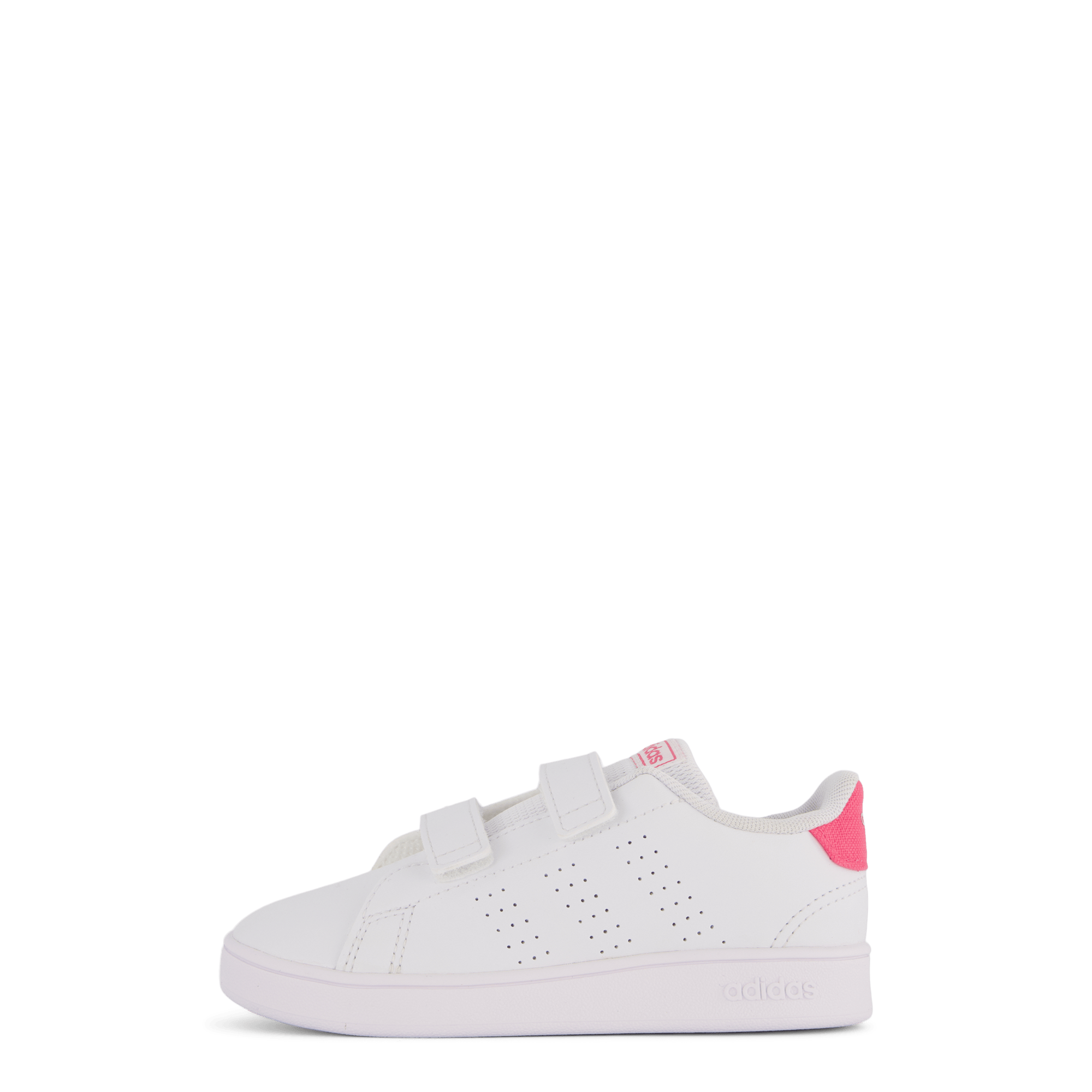 Advantage Lifestyle Court Two Hook-and-Loop Shoes Cloud White / Pulse Magenta / Wonder Quartz, Unisex, Scarpe, Sneakers, Sneakers, Bianca, EU 27
