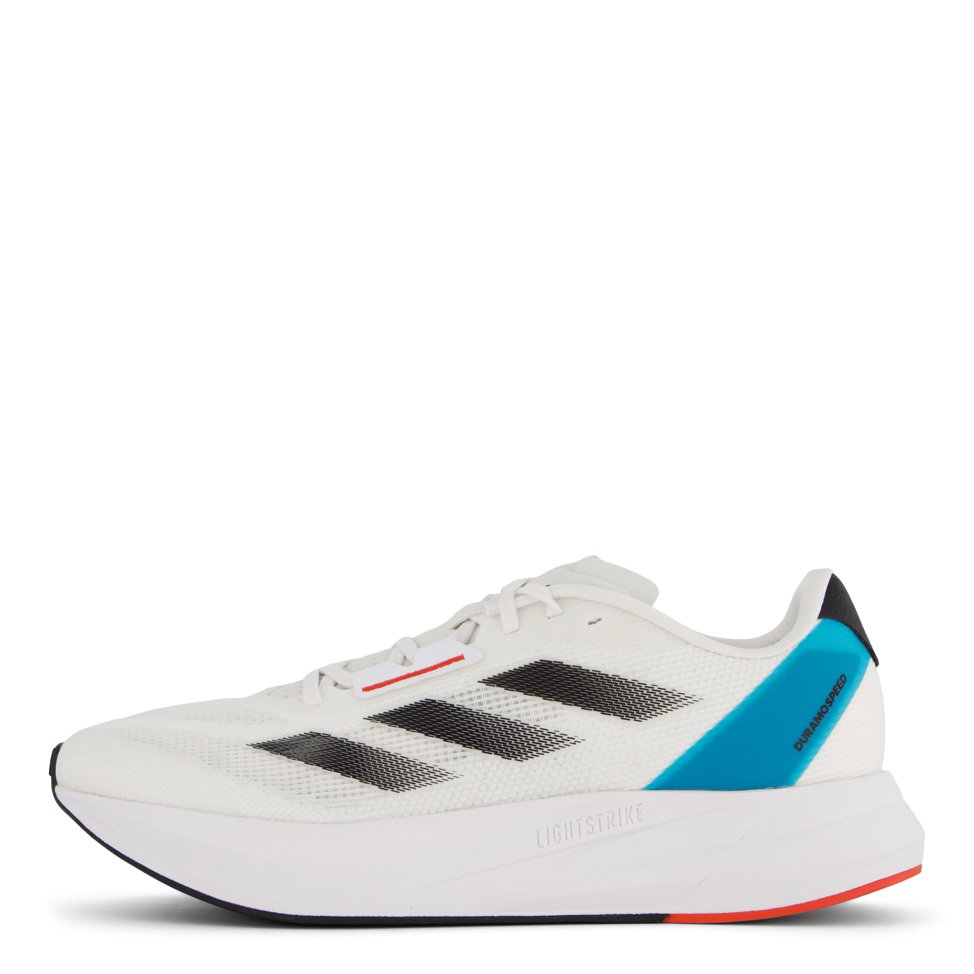 Duramo Speed Shoes Cloud White / Core Black / Lucid Cyan, Male, Shoes, Trainers, sport shoes, White, UK 12