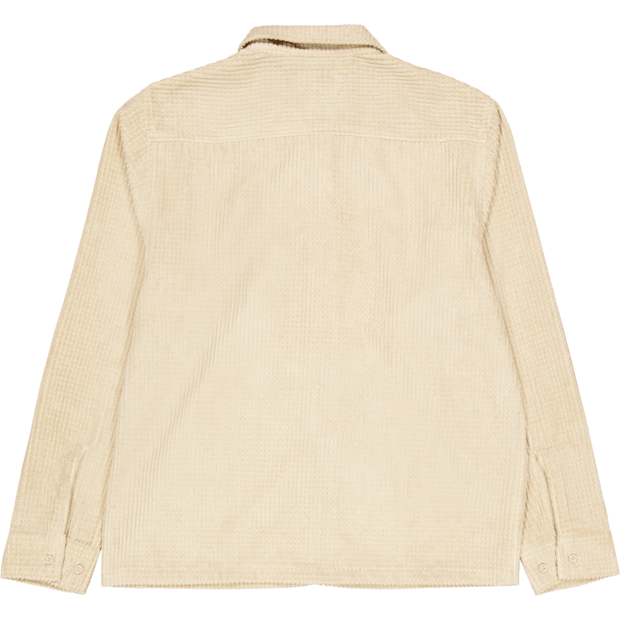 Cornelius Zip Shirt Oatmeal - Bild 2