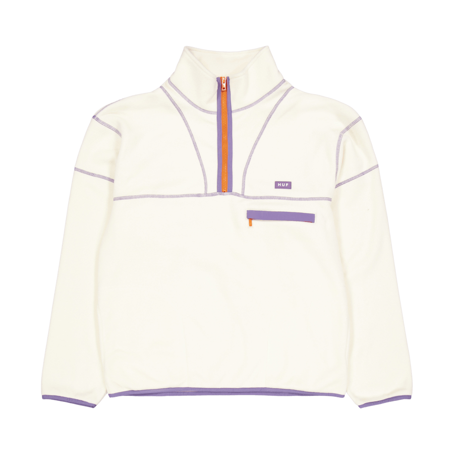 Elysian Quarter Zip Fleece Bone