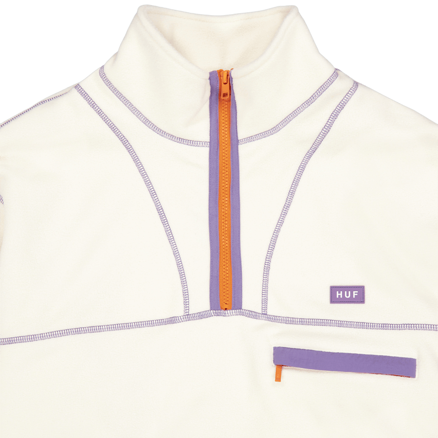 Elysian Quarter Zip Fleece Bone - Bild 3