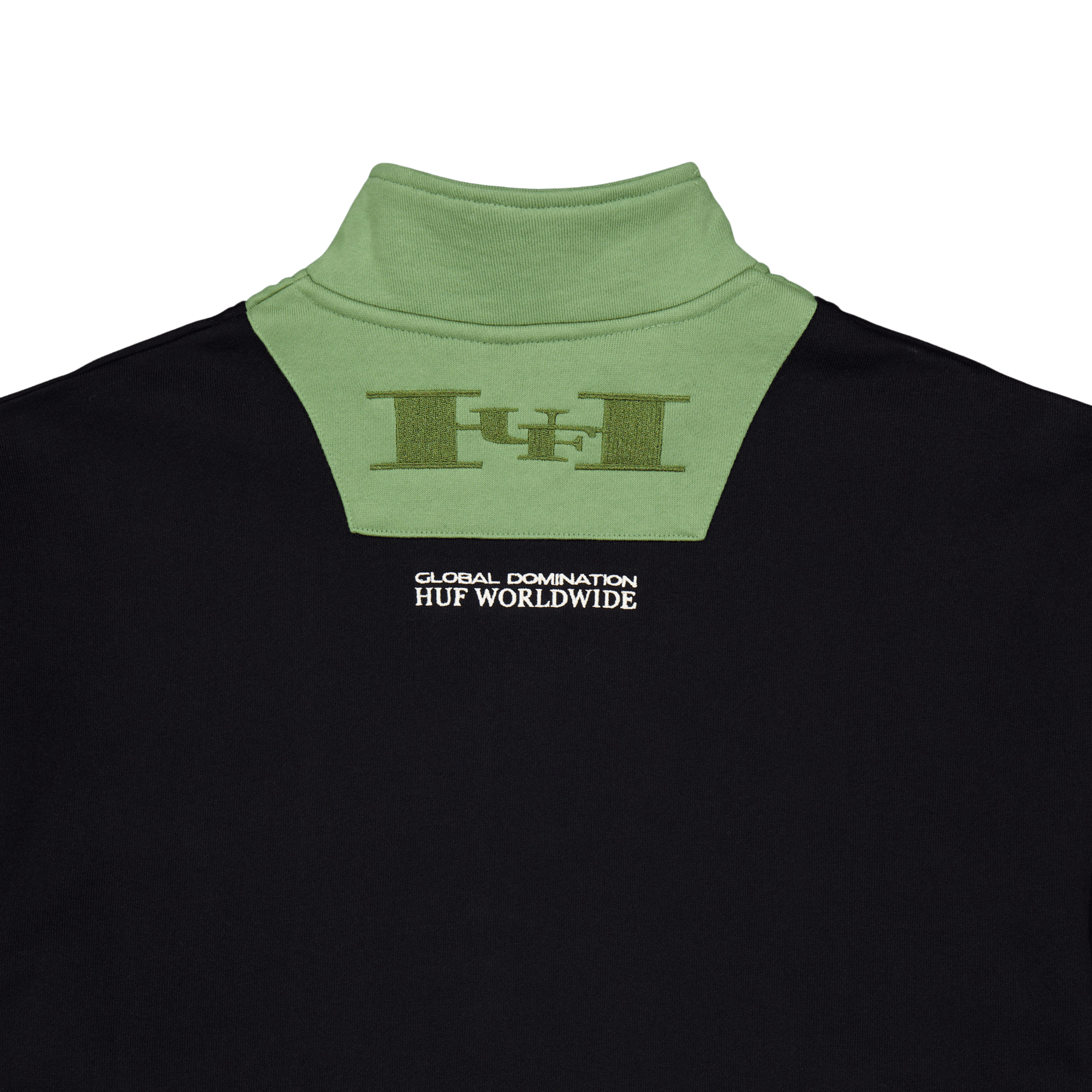 Harrison 1/4 Zip Fleece Black - Bild 4