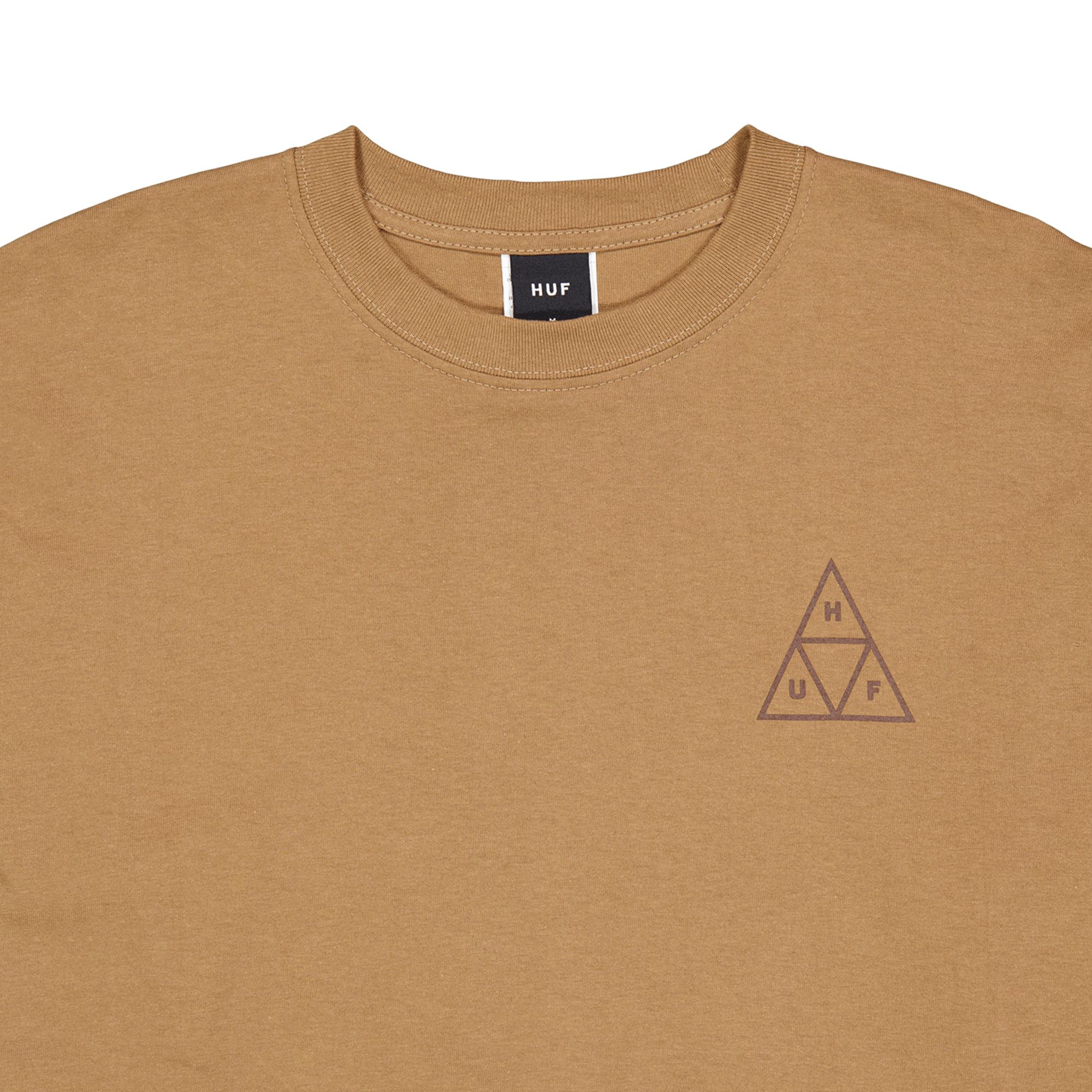 Huf Set Tt L/s Tee Camel - Bild 3