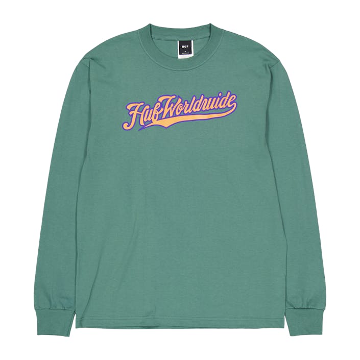 Crackerjack L/s Tee Pine, Unisex, Abbigliamento, Tops, Verde, XXL